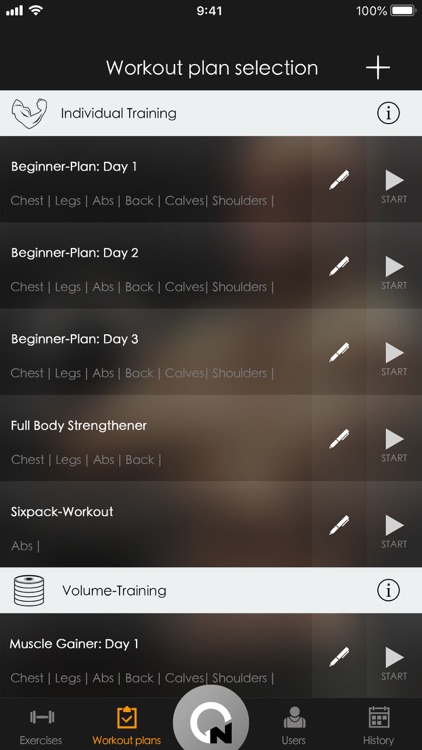 Gymnotize Pro Workout Routines