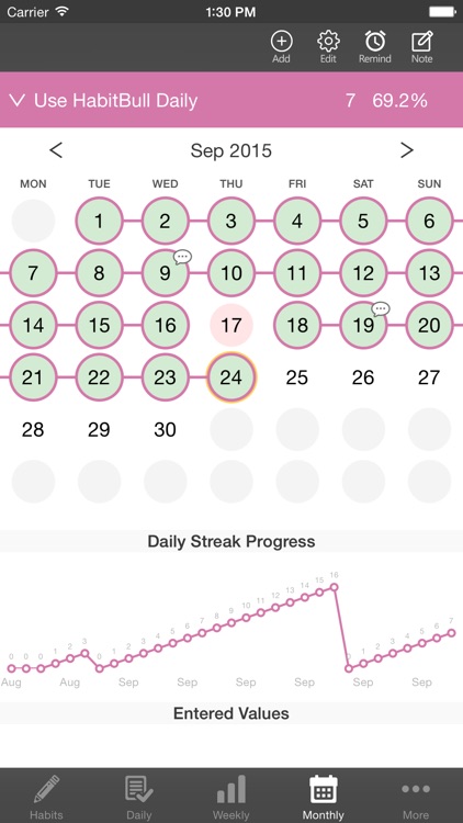 Habit-Bull: Daily Goal Planner screenshot-4