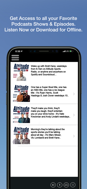 Altitude Sports Radio 92.5 FM(圖2)-速報App