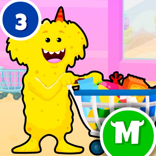 My Monster Town - Supermarket Icon