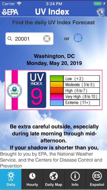 EPA's SunWise UV Index