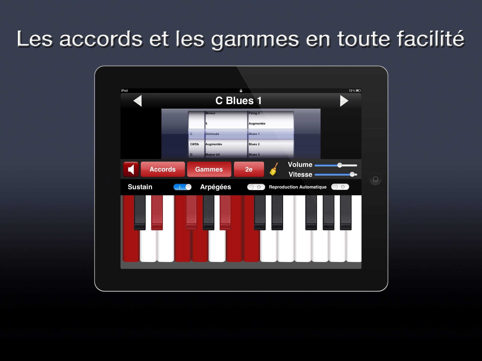 Piano Chords & Scales at App Store downloads and cost estimates and app