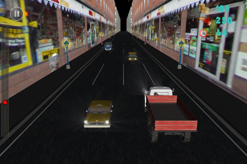 Speed Night Truck Smasher Race screenshot 4