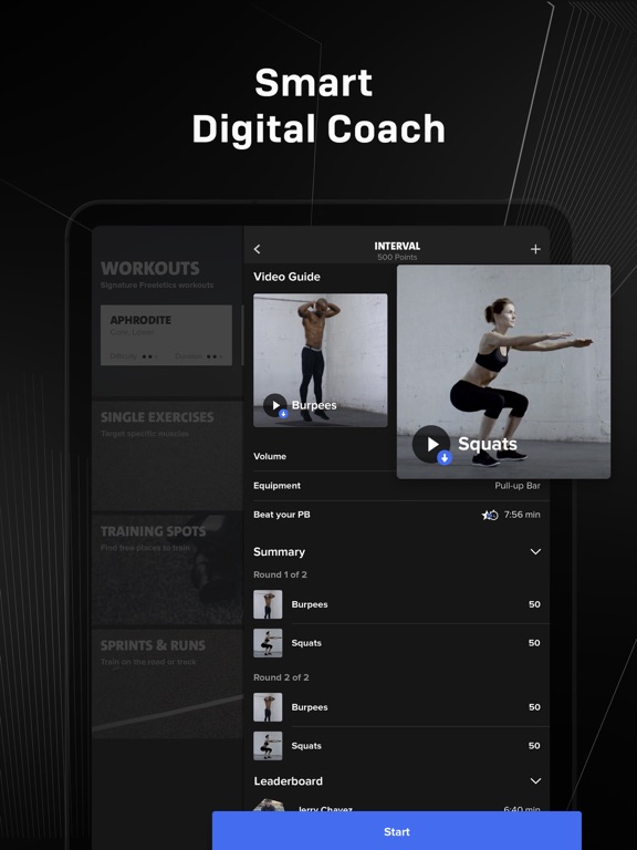 Freeletics workout