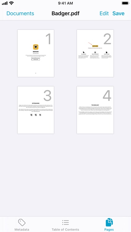 Badger: PDF Negotiator