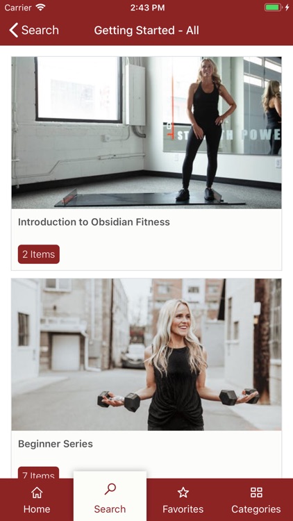 Obsidian Fitness On Demand