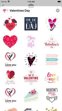 Game screenshot Stickers for My Valentine Emo mod apk