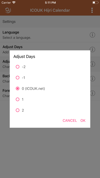 ICOUK Hijri Calendar Widgets screenshot 3