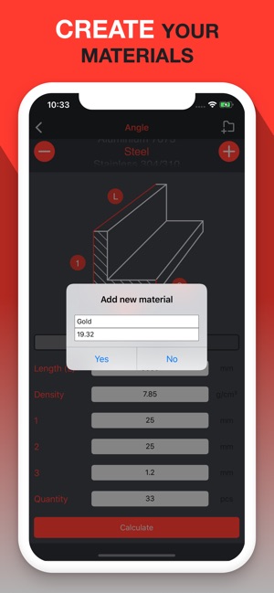 Metal Weight Calculator. PRO(圖5)-速報App