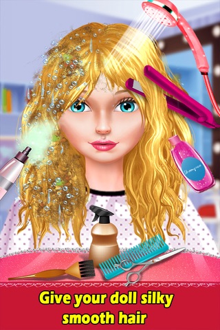 Cute Girls Doll Hair Salon screenshot 2