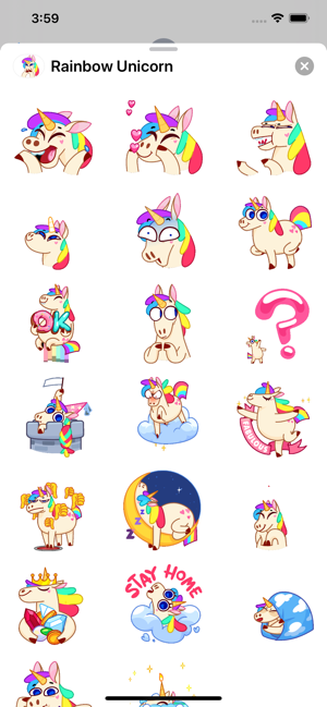 Unicorn Rainbow Animated(圖4)-速報App