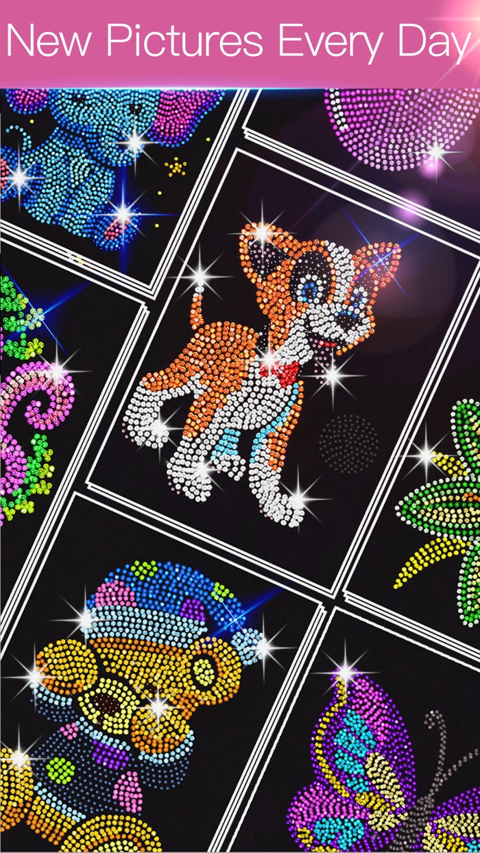 Diamond - Happy Color Art Game