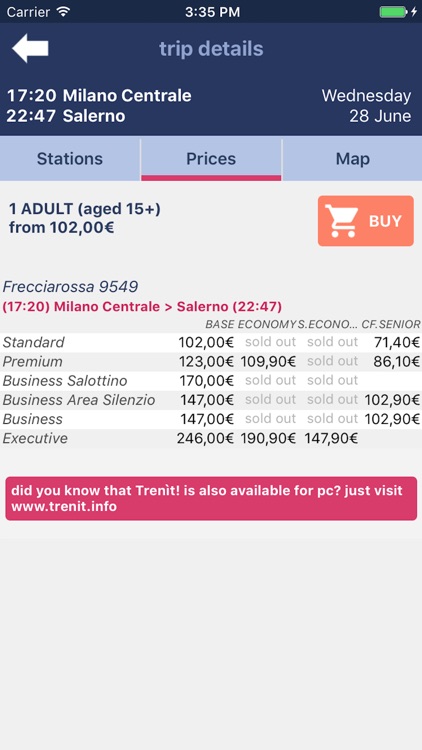 Trenìt! - find Trains in Italy screenshot-3