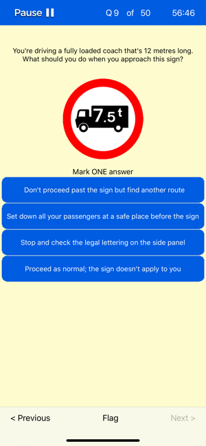 Theory Test PCV / Bus / Coach(圖5)-速報App