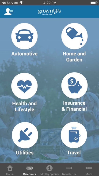 GrownUps Member Benefits