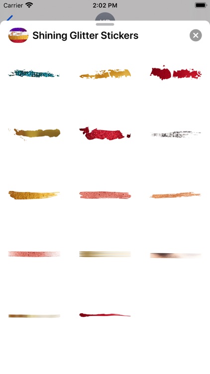 Shining Glitter Stickers screenshot-4