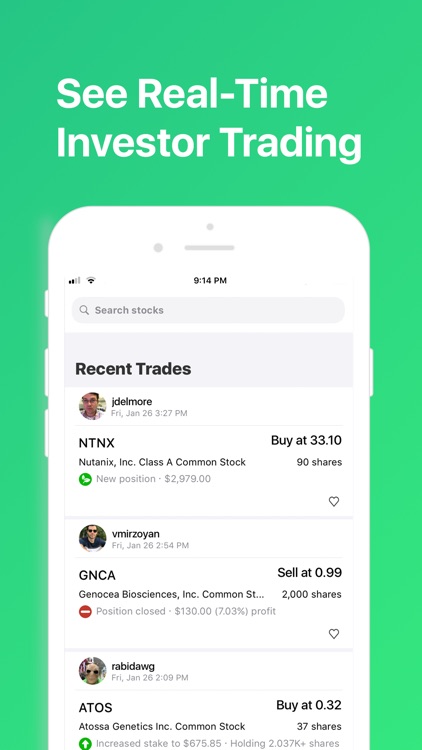 Tradebase for Robinhood by Viktor Mirzoyan