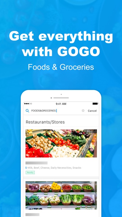 GOGO: Food Delivery