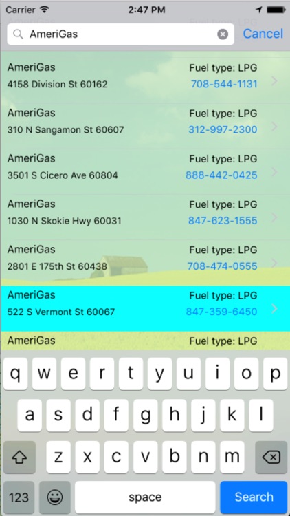 Chicago Green Fuel Finder