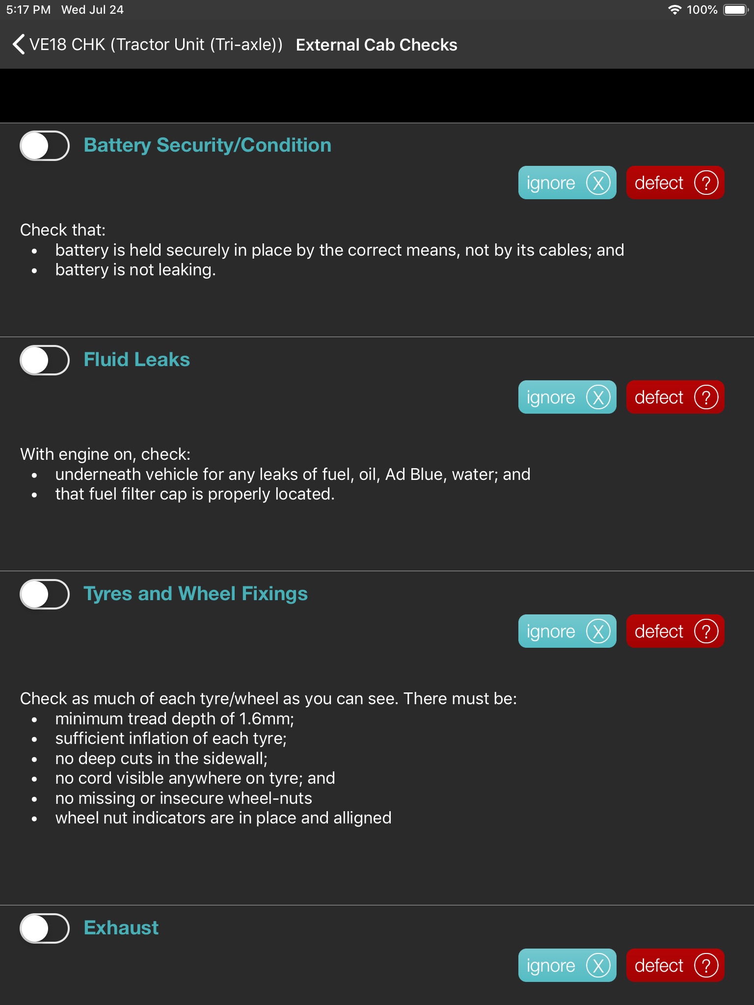 Vehocheck screenshot 4