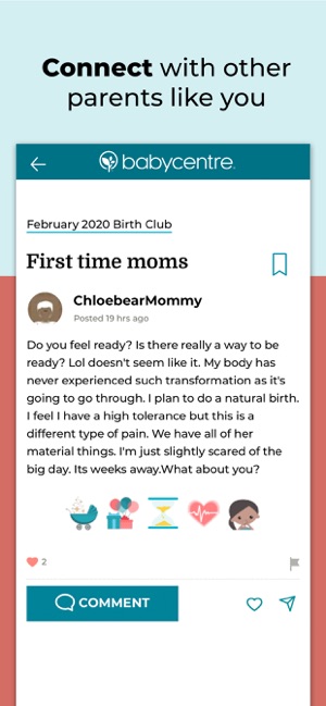 babycentre birth clubs