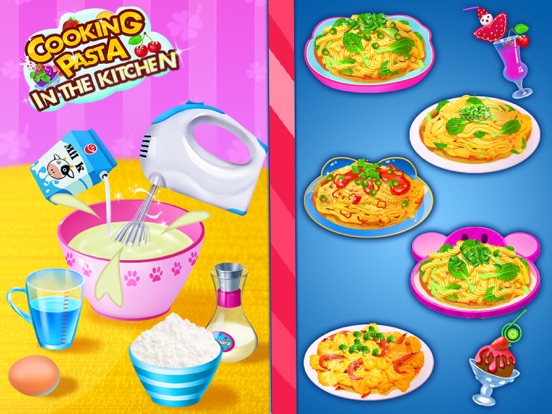 Скачать Готовить пасту в кухне