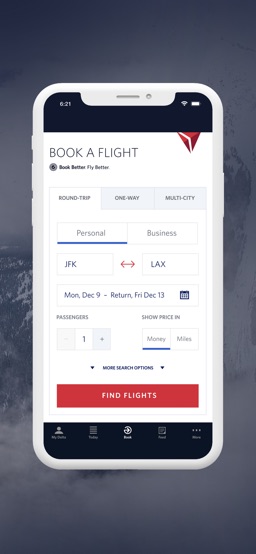 Fly Delta app screenshot