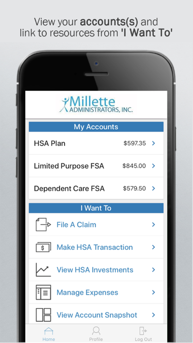 How to cancel & delete Millette Admin FSA Benefits from iphone & ipad 1