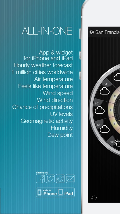 Weather Clock Widget
