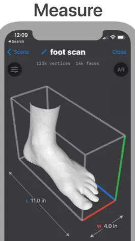 Game screenshot Foot Scan 3D apk