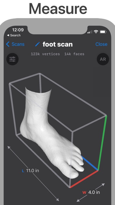 Foot Scan 3D screenshot 2