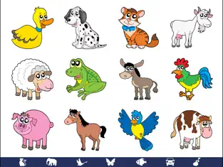 Captura de Pantalla 1 Video Touch - Animales iphone