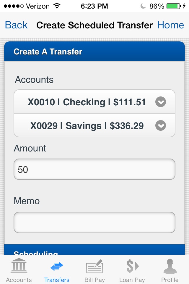 Equitable Savings screenshot 4