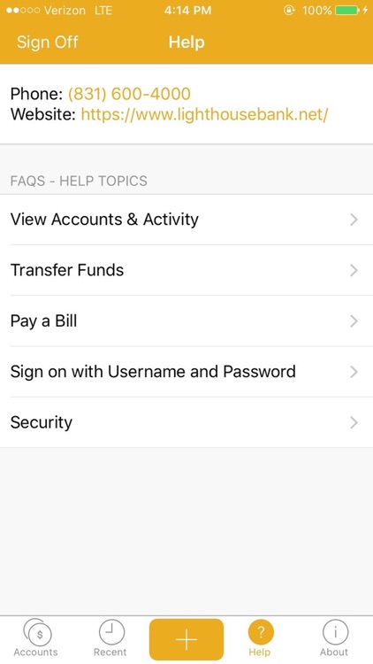 Lighthouse Bank Mobile screenshot-5