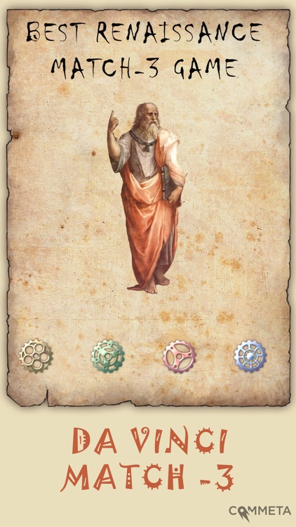 Da Vinci Match 3 Puzzle Story