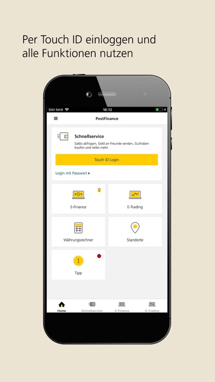 PostFinance Mobile screenshot-0