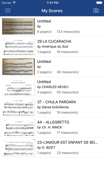 Notation Scanner - Sheet Music