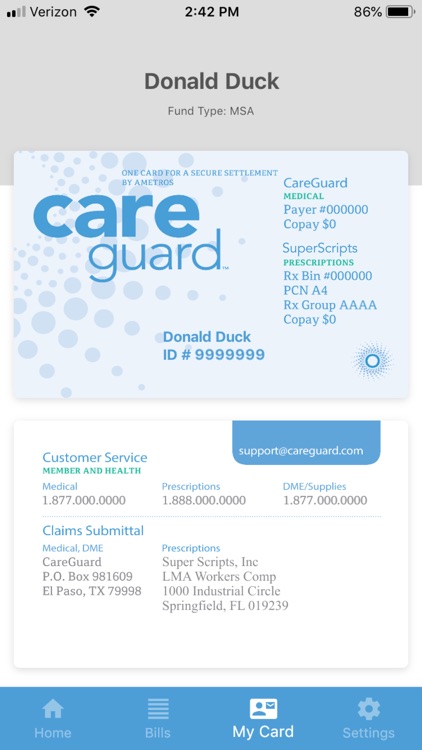 Ametros CareGuard Mobile