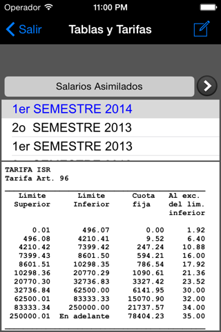 ISR calculadora screenshot 4