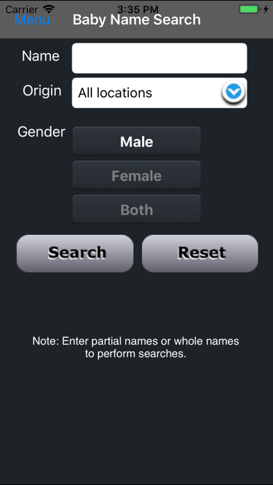 How to cancel & delete BabyName(s) from iphone & ipad 3