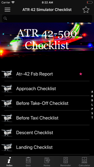 Preflight checklist ATR 42-500 screenshot 2
