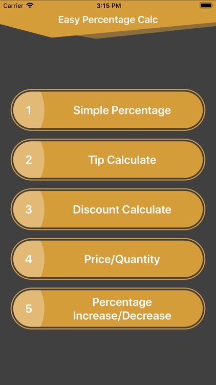 Easy Percentage Calc