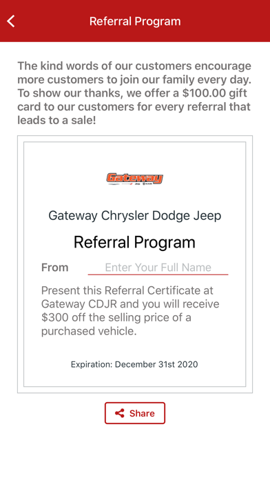 Gateway Chrysler Dodge Jeep screenshot 2