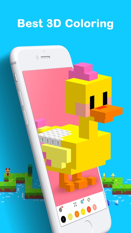 Voxel - 3D Color by Number screenshot-0