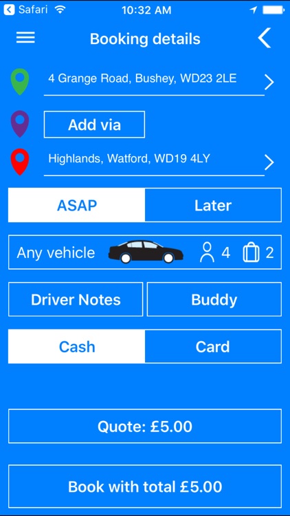 Ambassador Cars Bushey/Watford