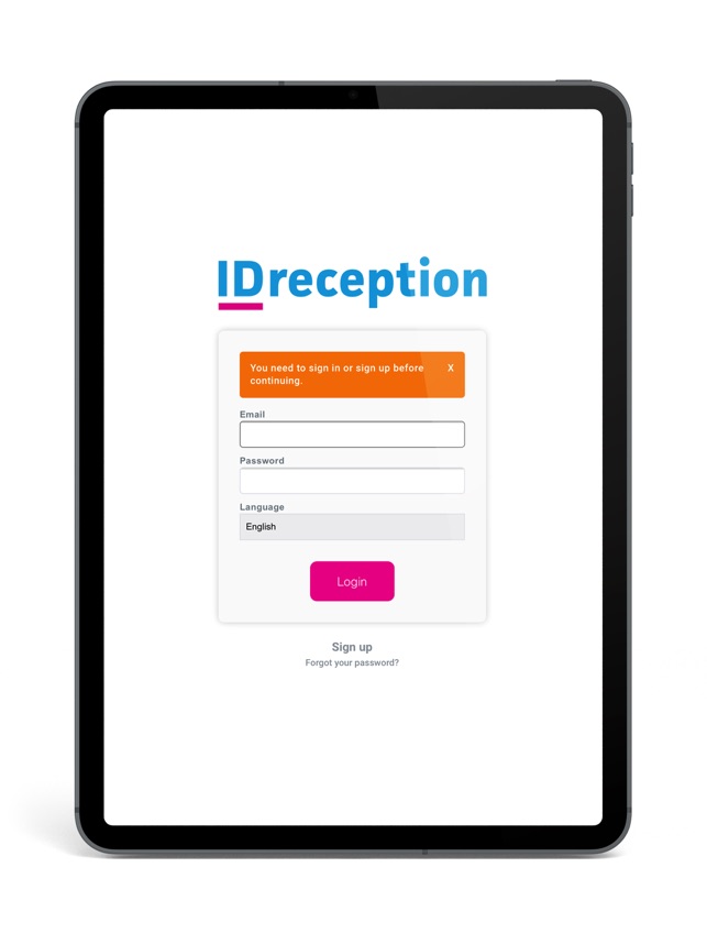 IDreception Kiosk Display(圖1)-速報App