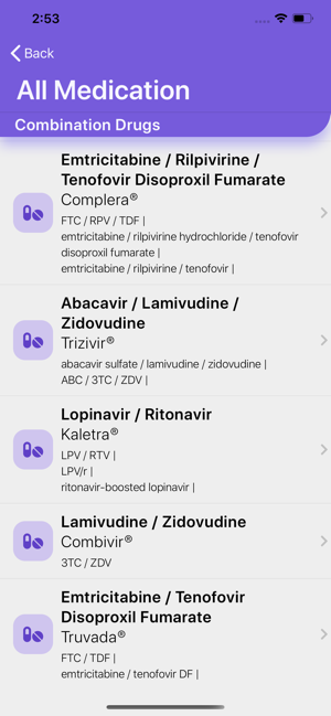 HIV Medication Reference(圖2)-速報App