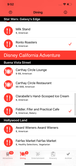 Theme Park Checklist: Anaheim(圖2)-速報App