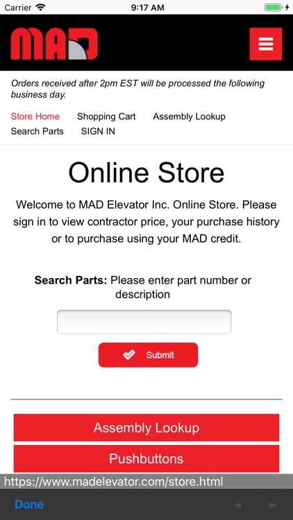 MAD Parts - MAD Elevator Inc. screenshot-3