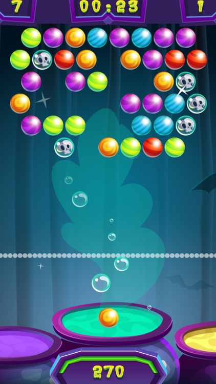 Halloween bubble shooter2